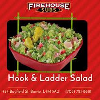 Firehouse Subs Salad Menu