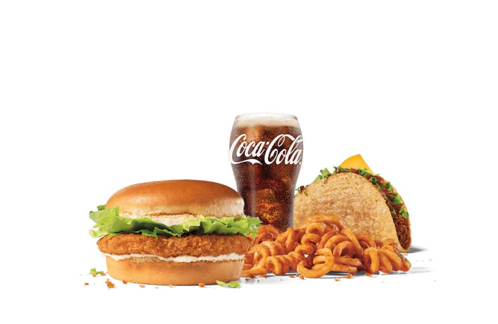 Jack in the Box Burger Menu